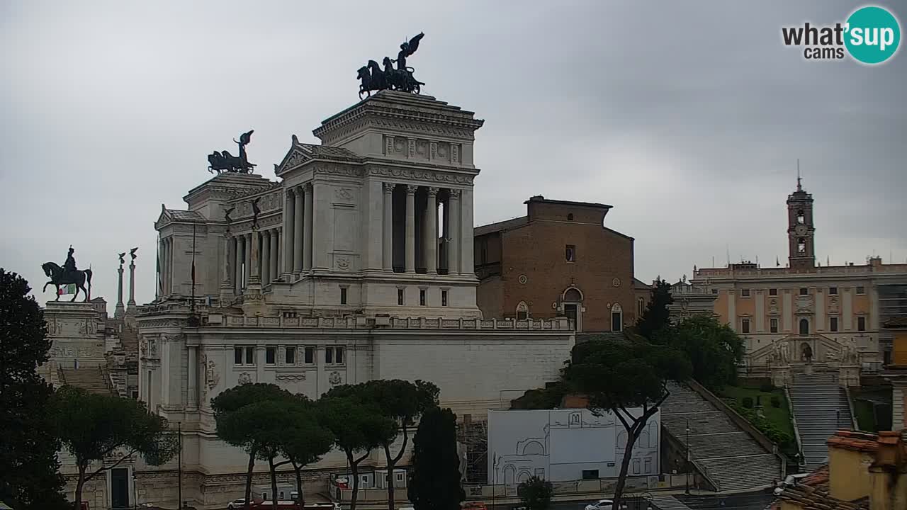 Rome Livecam – Vittoriano webcam – Altare della Patria