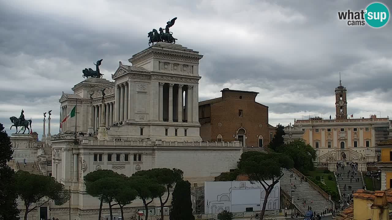 Rome Livecam – Vittoriano webcam – Altare della Patria