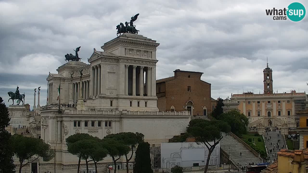 Roma Camera en vivo – Vittoriano webcam – Altare della Patria