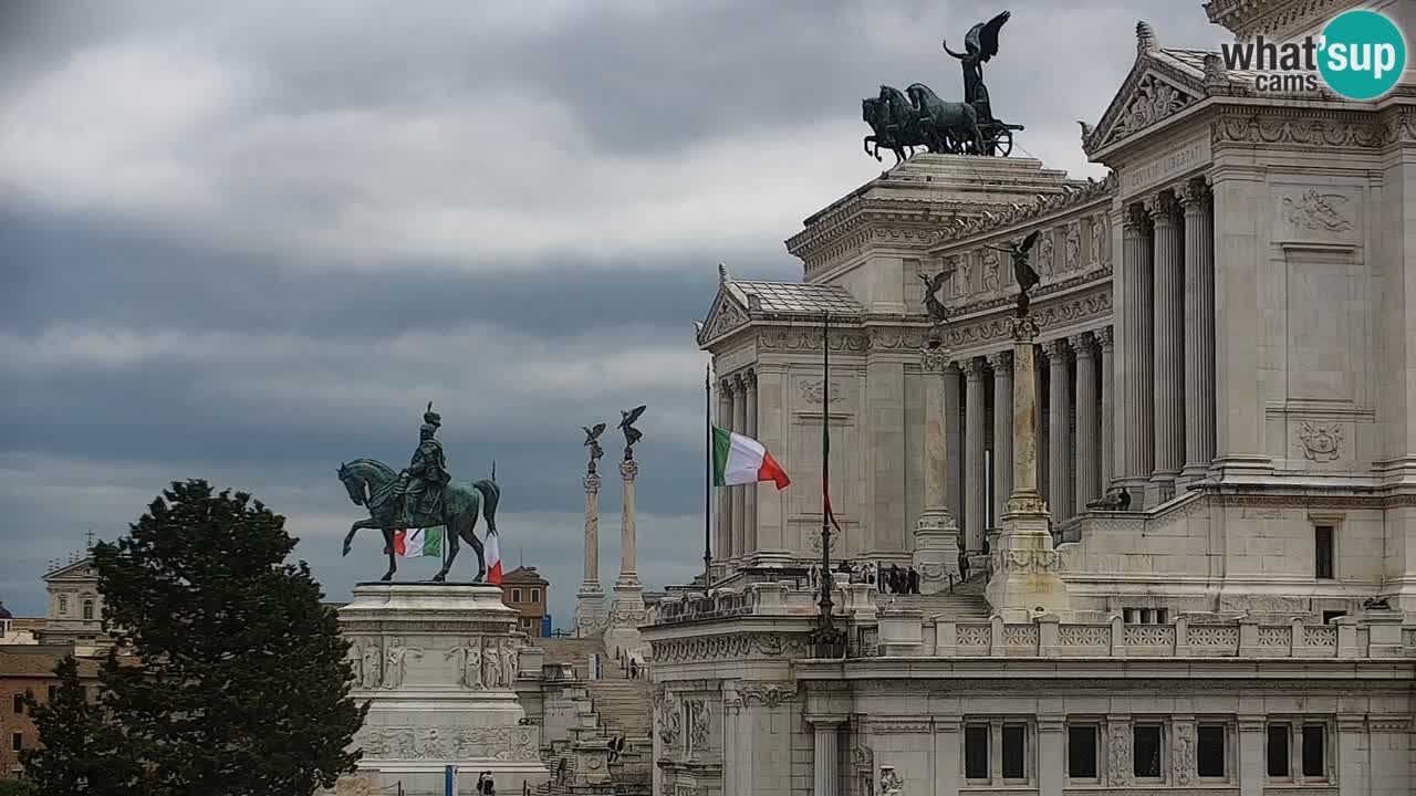 Rim Spletna kamera – Vittoriano – Oltar domovine
