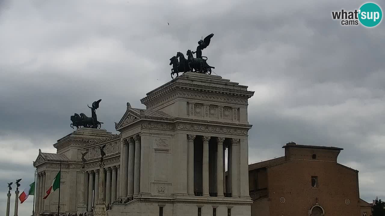 Rome Livecam – Vittoriano webcam – Altare della Patria