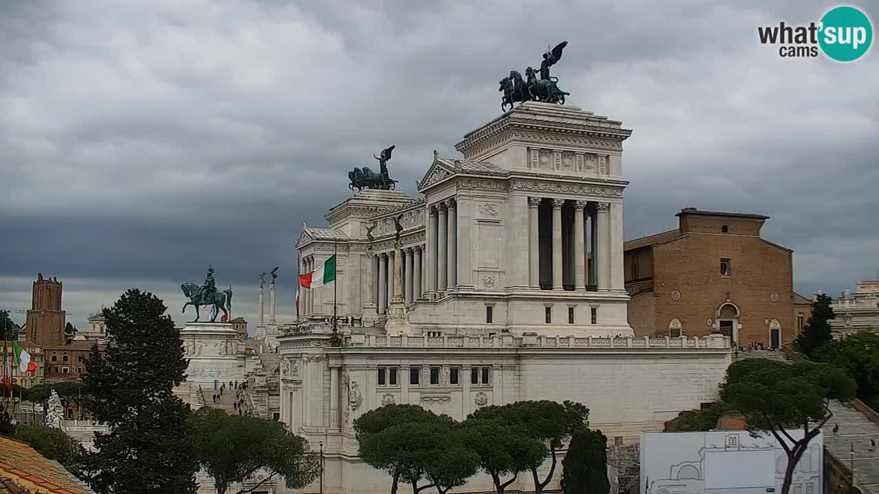 Roma Camera en vivo – Vittoriano webcam – Altare della Patria
