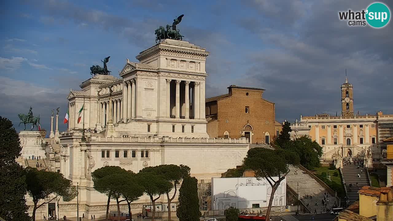 Rome Livecam – Vittoriano webcam – Autel de La Patrie