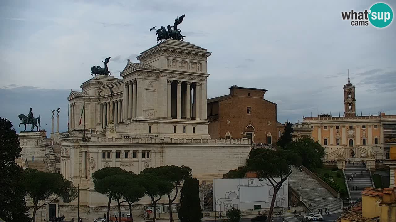 Rome Livecam – Vittoriano webcam – Autel de La Patrie