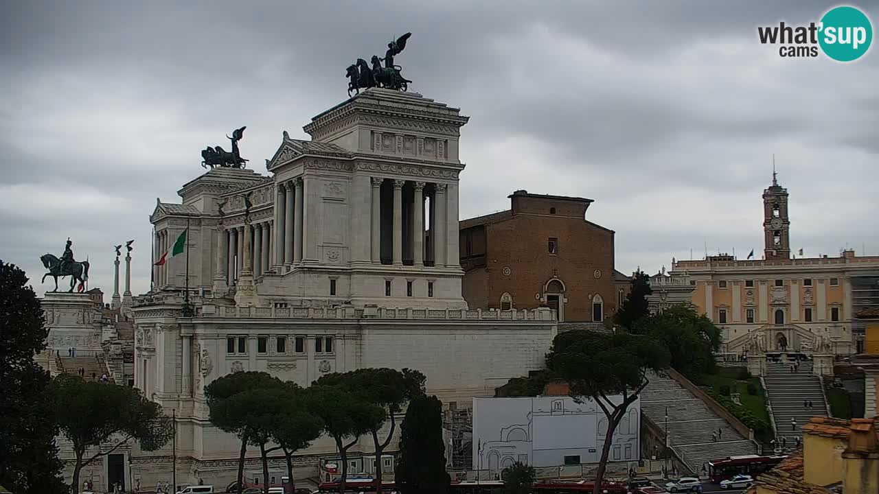 Rome Livecam – Vittoriano webcam – Altare della Patria