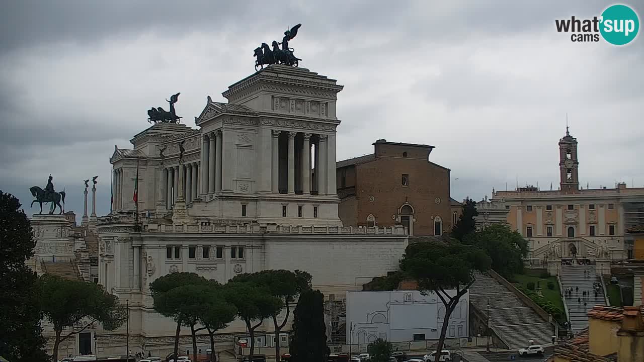 Rome Livecam – Vittoriano webcam – Altare della Patria