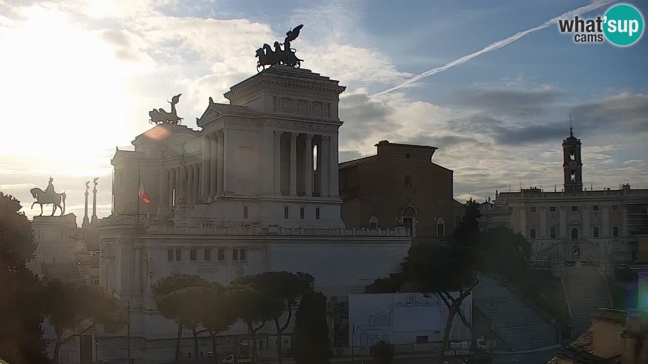 Rome Livecam – Vittoriano webcam – Autel de La Patrie