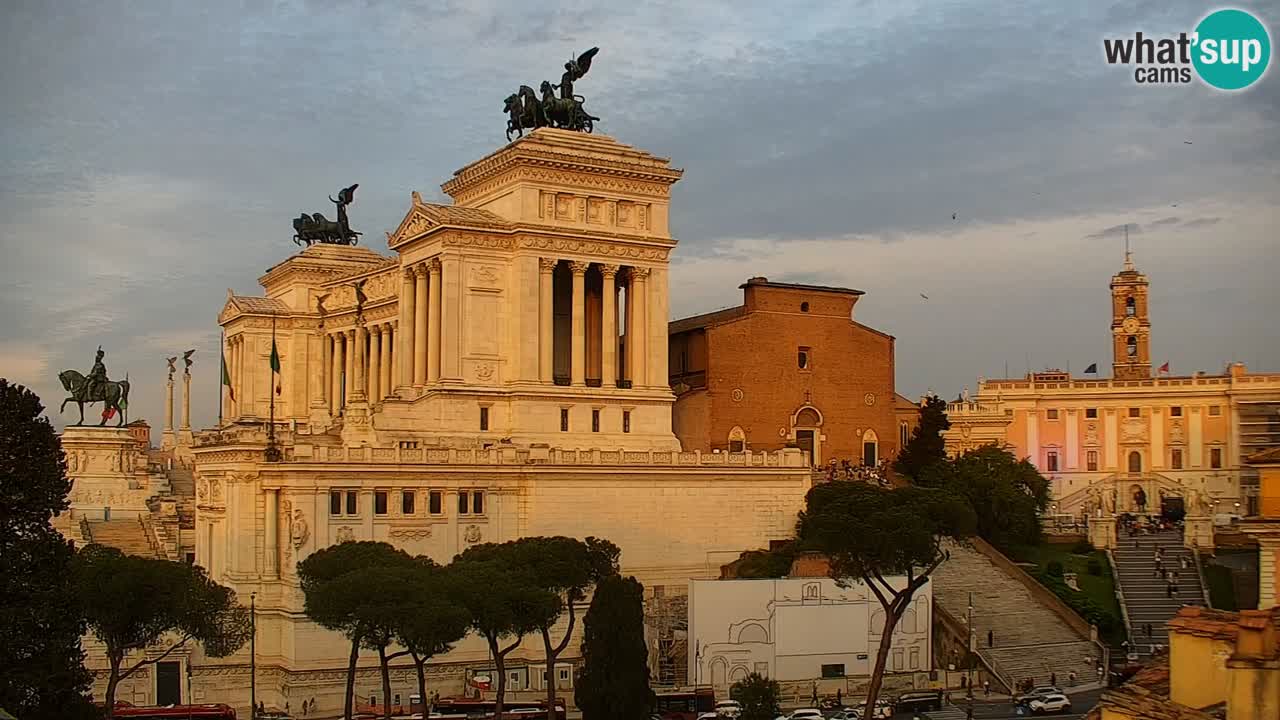 Rome Livecam – Vittoriano webcam – Autel de La Patrie