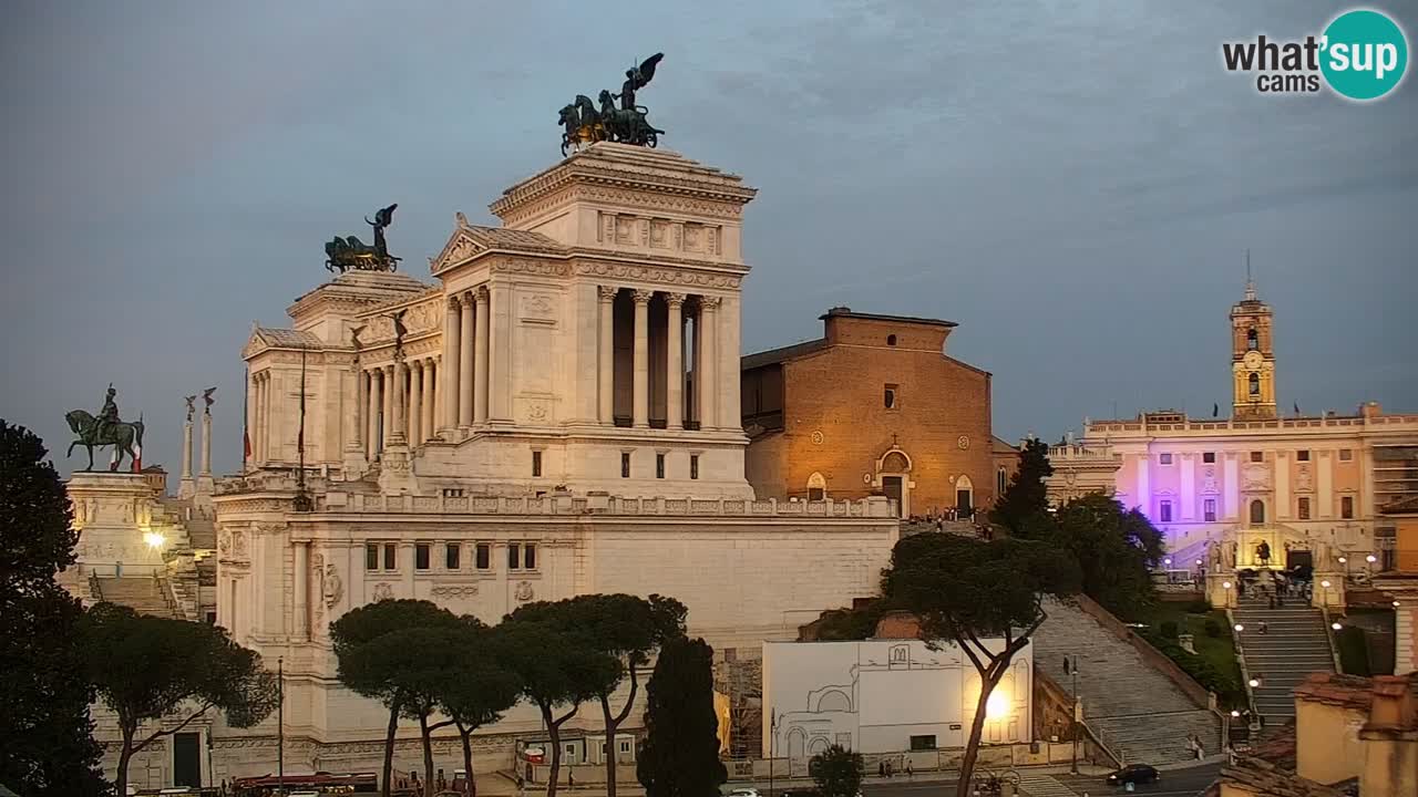 Roma Camera en vivo – Vittoriano webcam – Altare della Patria