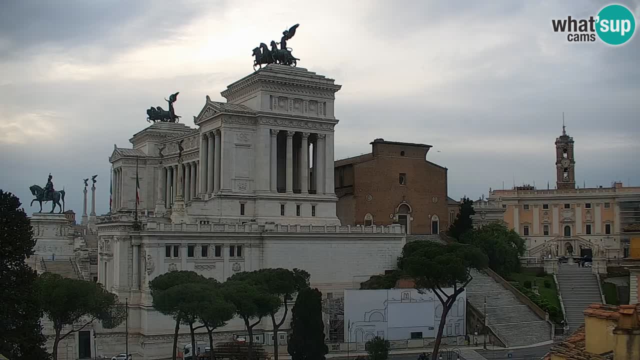 Rome Livecam – Vittoriano webcam – Altare della Patria