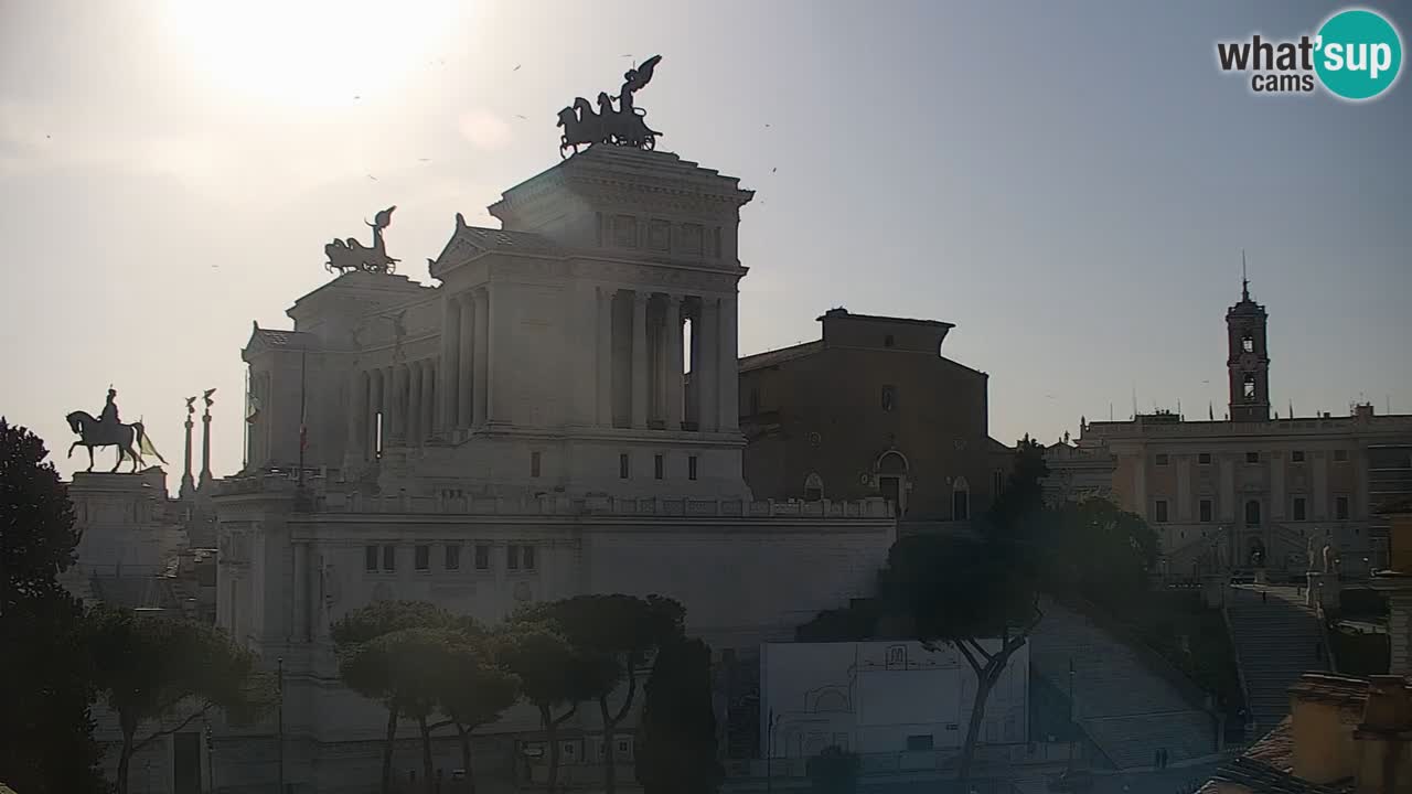 Rome Livecam – Vittoriano webcam – Autel de La Patrie