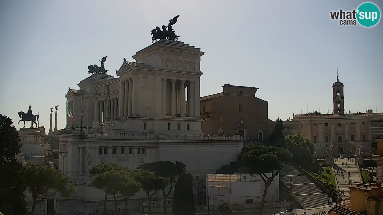 Rome Livecam – Vittoriano webcam – Autel de La Patrie