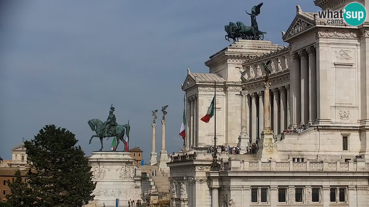 Rom Webcam – Vittoriano – Altar des Vaterlands