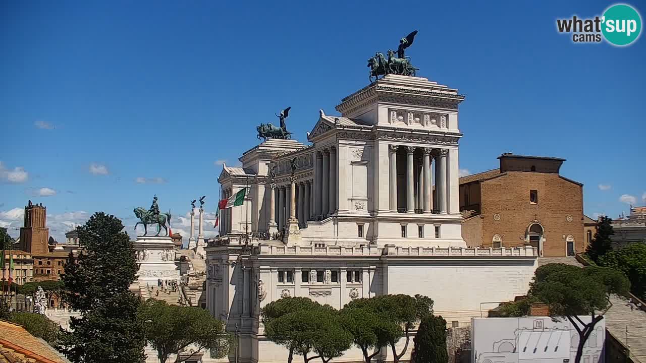 Rome Livecam – Vittoriano webcam – Autel de La Patrie