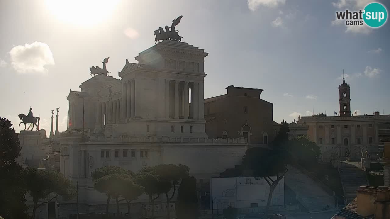 Roma Livecam – Vittoriano webcam – Altare della Patria