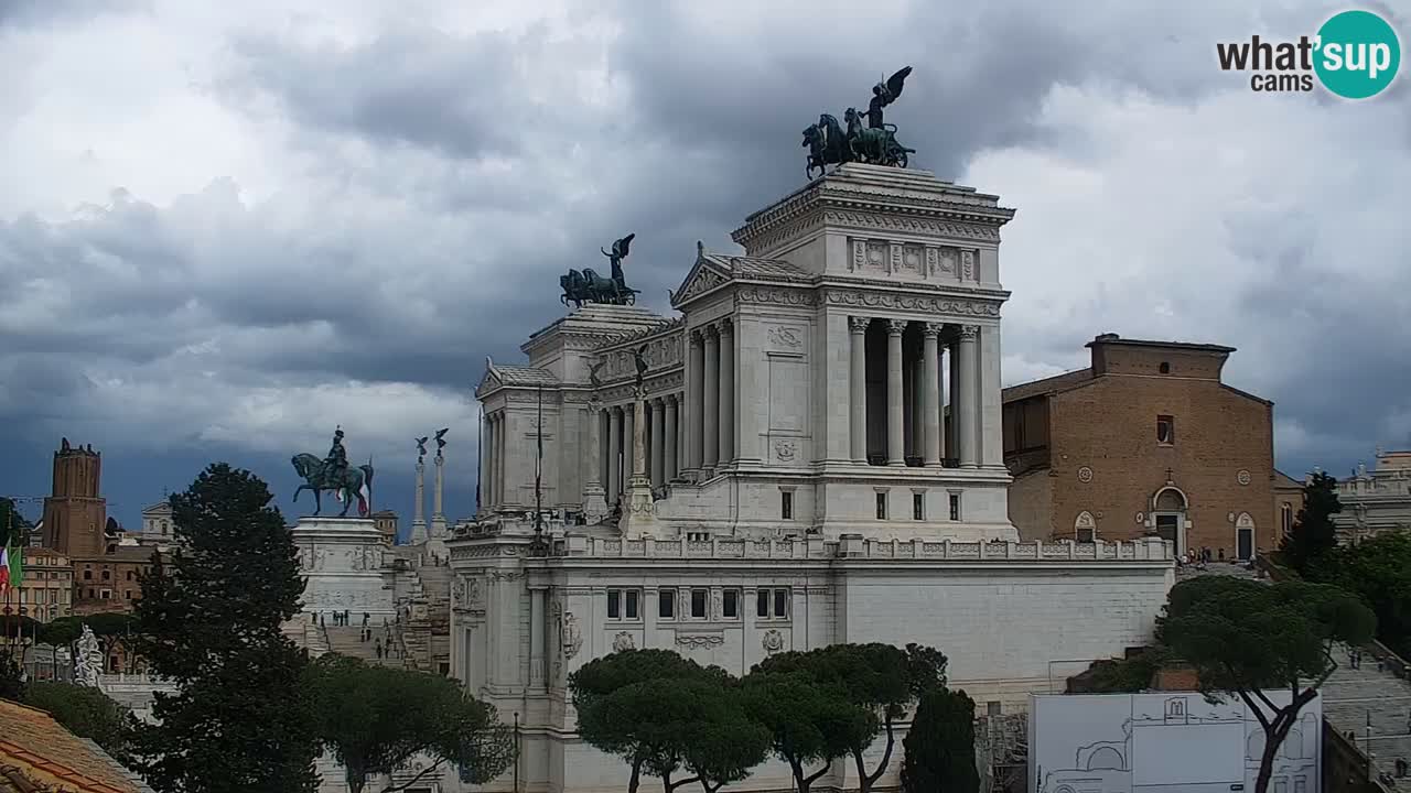 Rome Livecam – Vittoriano webcam – Autel de La Patrie