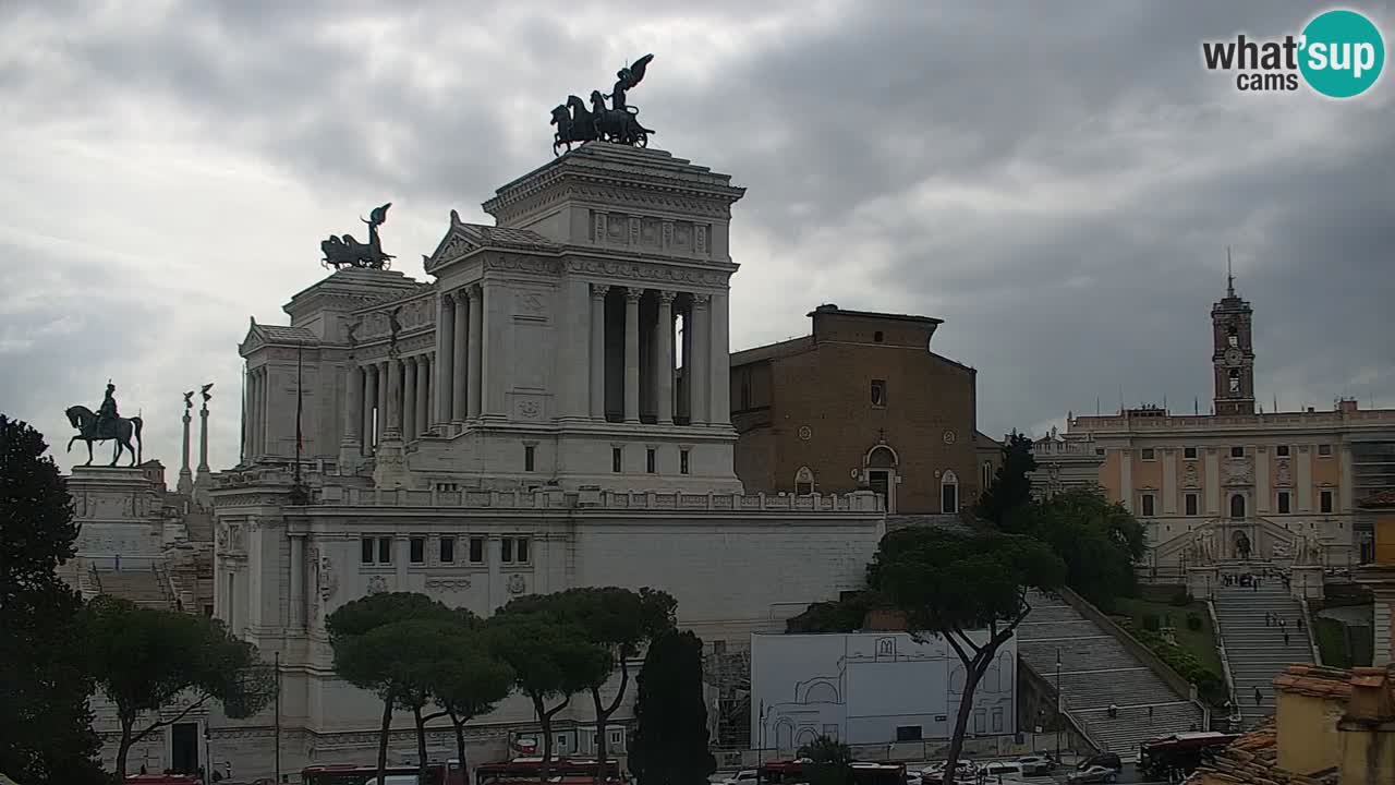 Rome Livecam – Vittoriano webcam – Altare della Patria