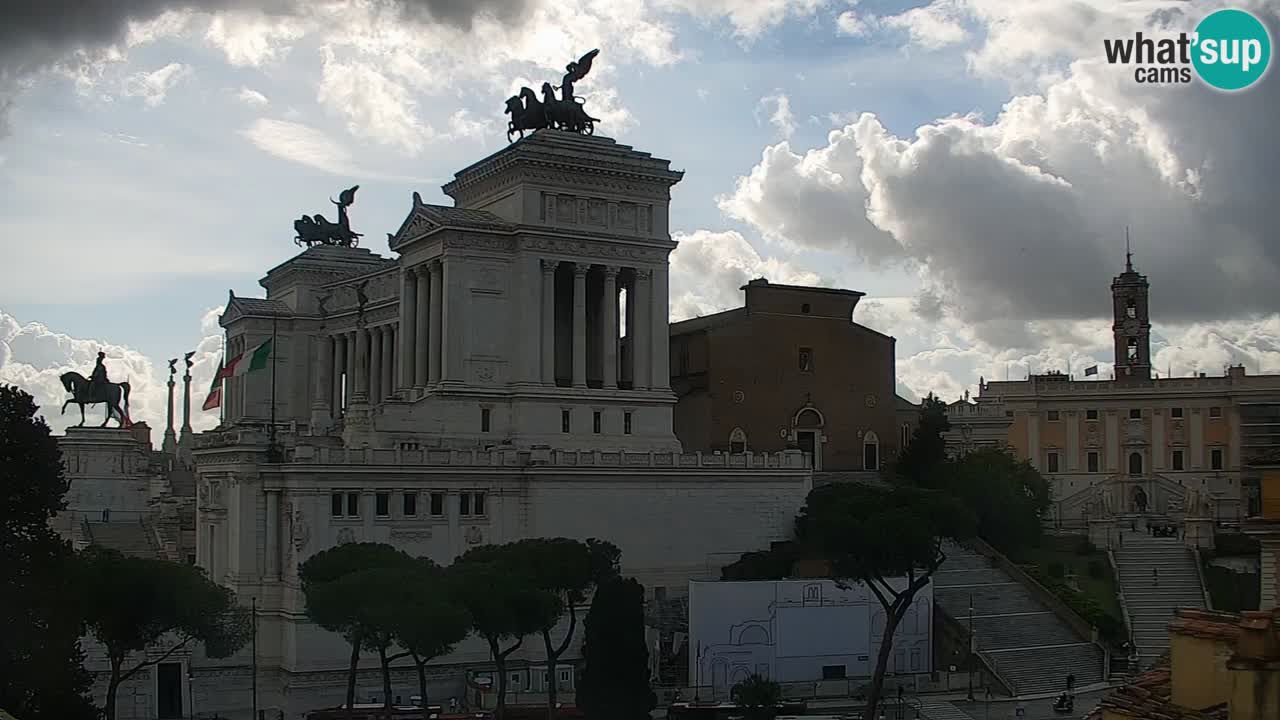 Rome Livecam – Vittoriano webcam – Altare della Patria