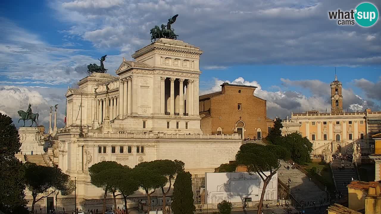 Roma Livecam – Vittoriano webcam – Altare della Patria