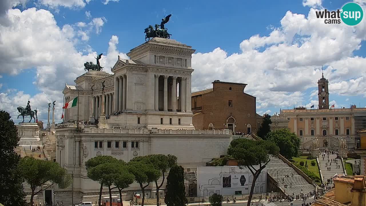 Roma Camera en vivo – Vittoriano webcam – Altare della Patria