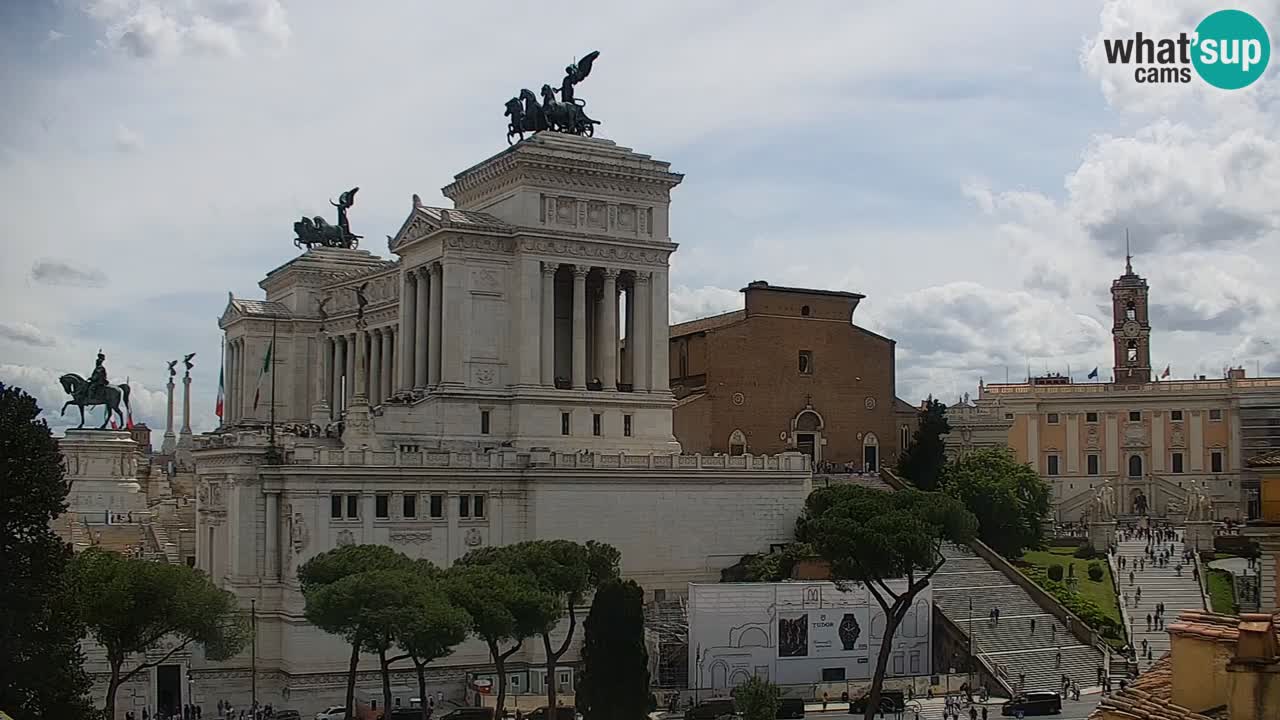 Rim Web kamera – Vittoriano – Altare della patria