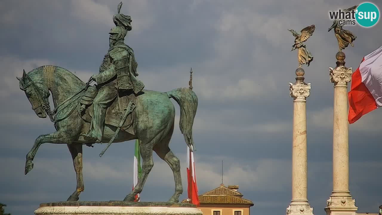 Rome Livecam – Vittoriano webcam – Autel de La Patrie