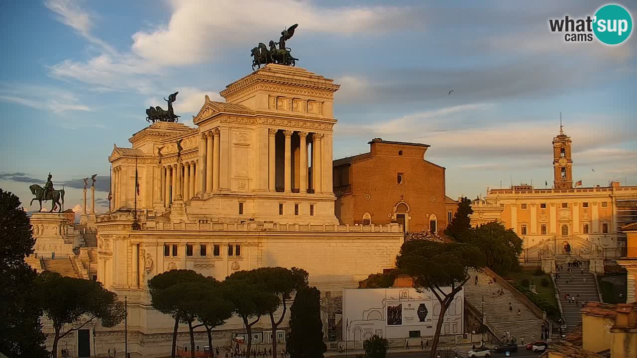 Rom Webcam – Vittoriano – Altar des Vaterlands