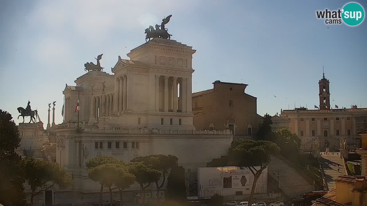 Roma Livecam – Vittoriano webcam – Altare della Patria