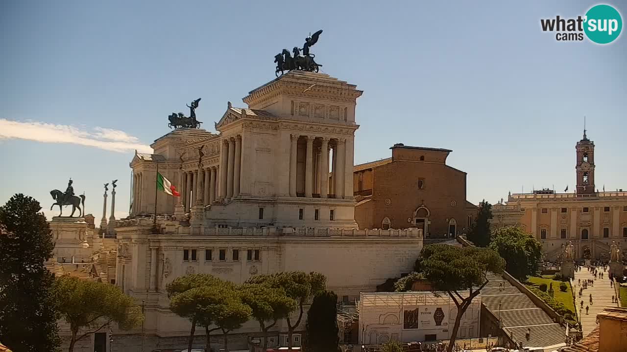 Roma Livecam – Vittoriano webcam – Altare della Patria