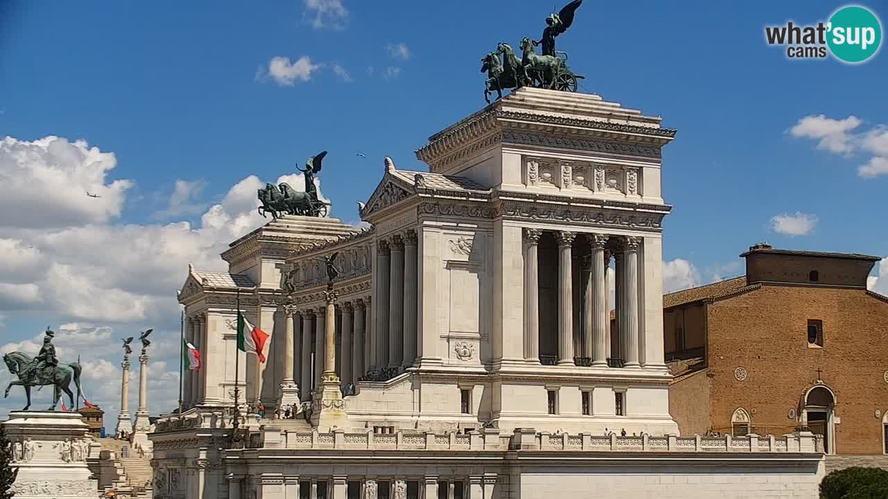 Roma Camera en vivo – Vittoriano webcam – Altare della Patria