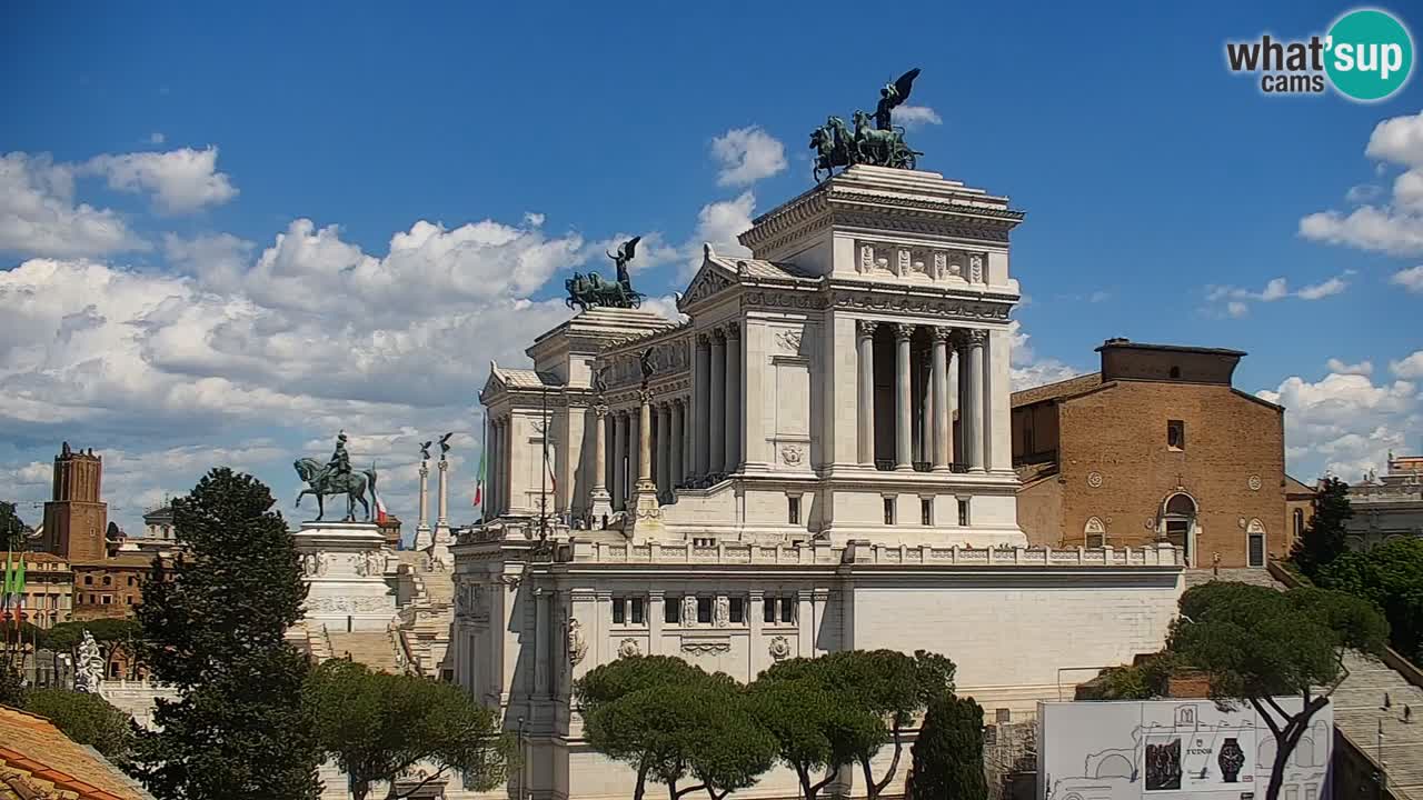 Roma Livecam – Vittoriano webcam – Altare della Patria