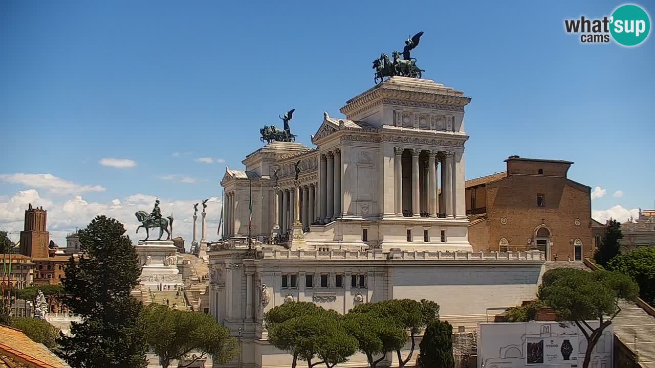 Rome Livecam – Vittoriano webcam – Autel de La Patrie