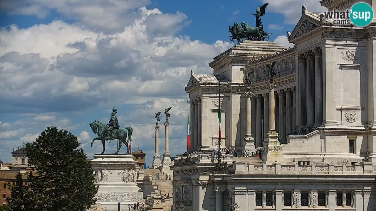 Roma Camera en vivo – Vittoriano webcam – Altare della Patria