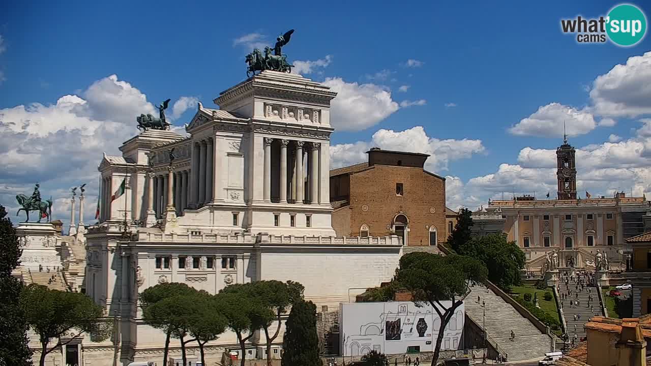 Rome Livecam – Vittoriano webcam – Altare della Patria