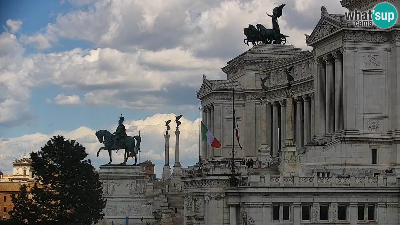 Rome Livecam – Vittoriano webcam – Autel de La Patrie