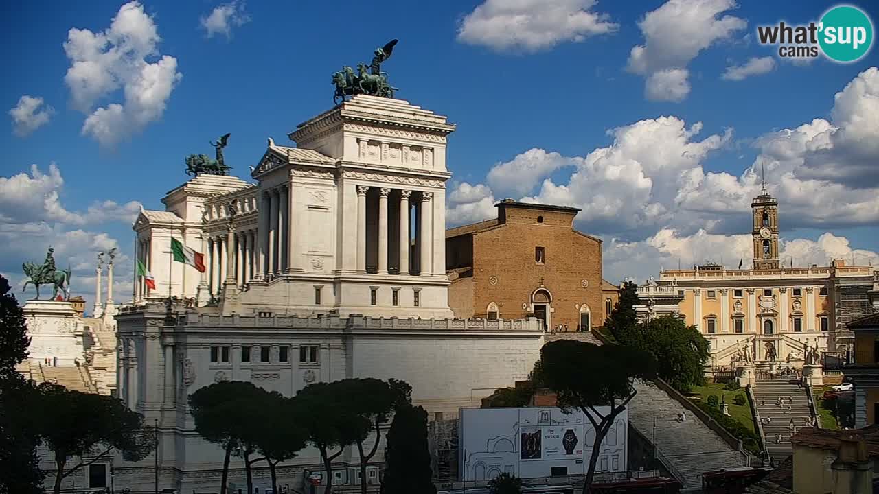 Rome Livecam – Vittoriano webcam – Altare della Patria