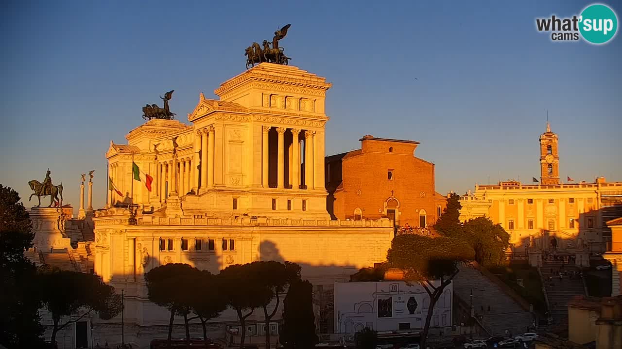 Roma Livecam – Vittoriano webcam – Altare della Patria
