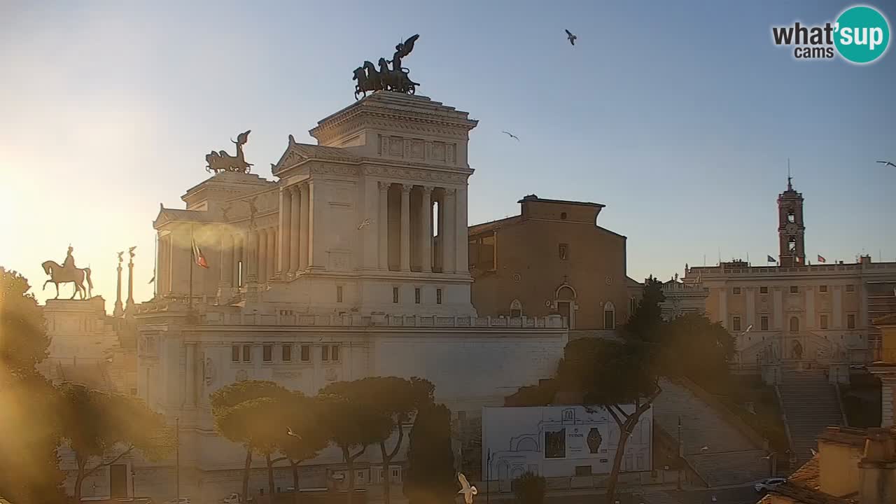 Roma Camera en vivo – Vittoriano webcam – Altare della Patria