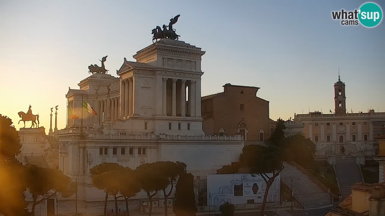 Rome Livecam – Vittoriano webcam – Altare della Patria