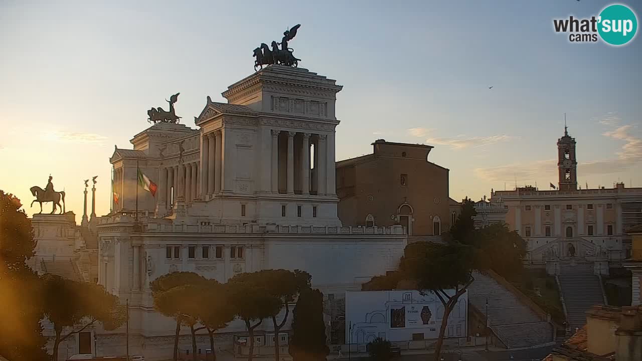 Rome Livecam – Vittoriano webcam – Altare della Patria
