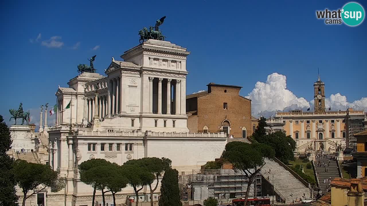 Roma Livecam – Vittoriano webcam – Altare della Patria