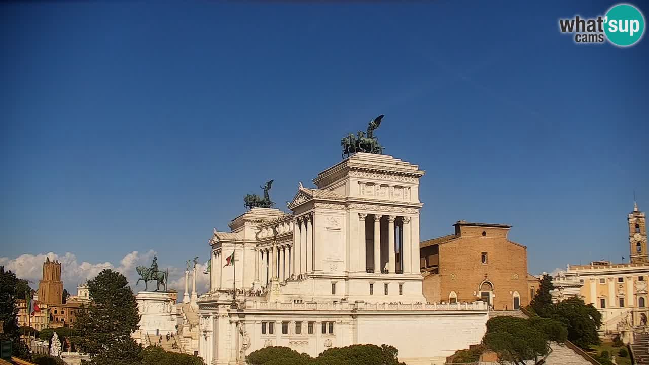 Roma Livecam – Vittoriano webcam – Altare della Patria