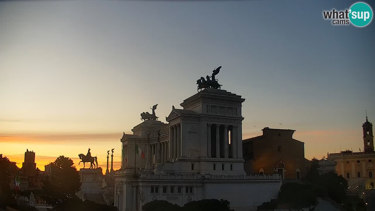 Rome Livecam – Vittoriano webcam – Altare della Patria