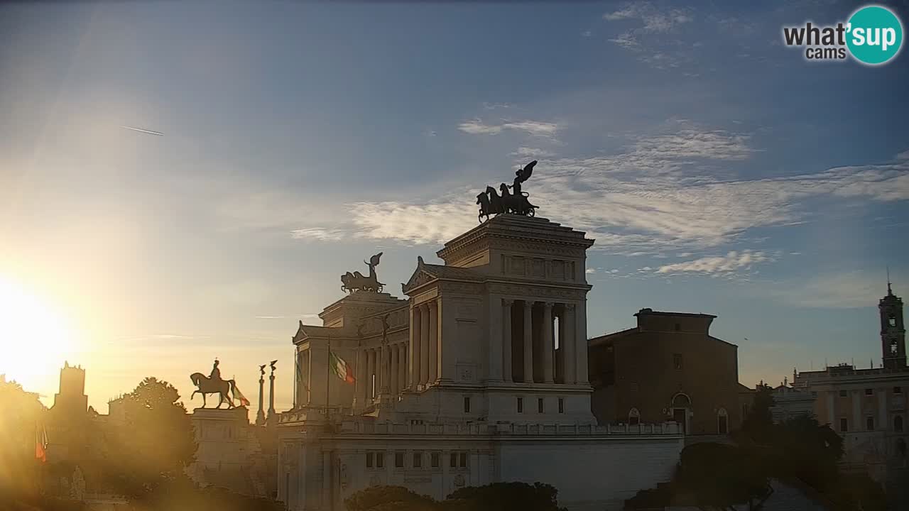 Rome Livecam – Vittoriano webcam – Autel de La Patrie