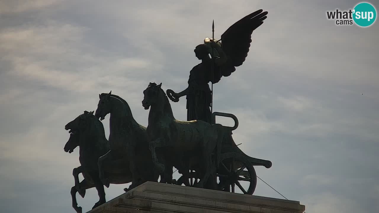 Roma Camera en vivo – Vittoriano webcam – Altare della Patria