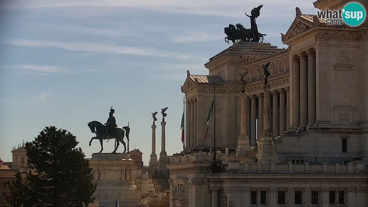 Rim Spletna kamera – Vittoriano – Oltar domovine
