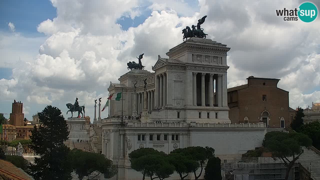 Roma Camera en vivo – Vittoriano webcam – Altare della Patria