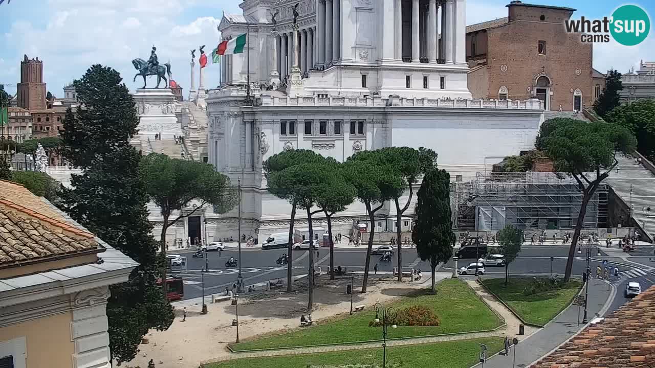 Rim Web kamera – Vittoriano – Altare della patria
