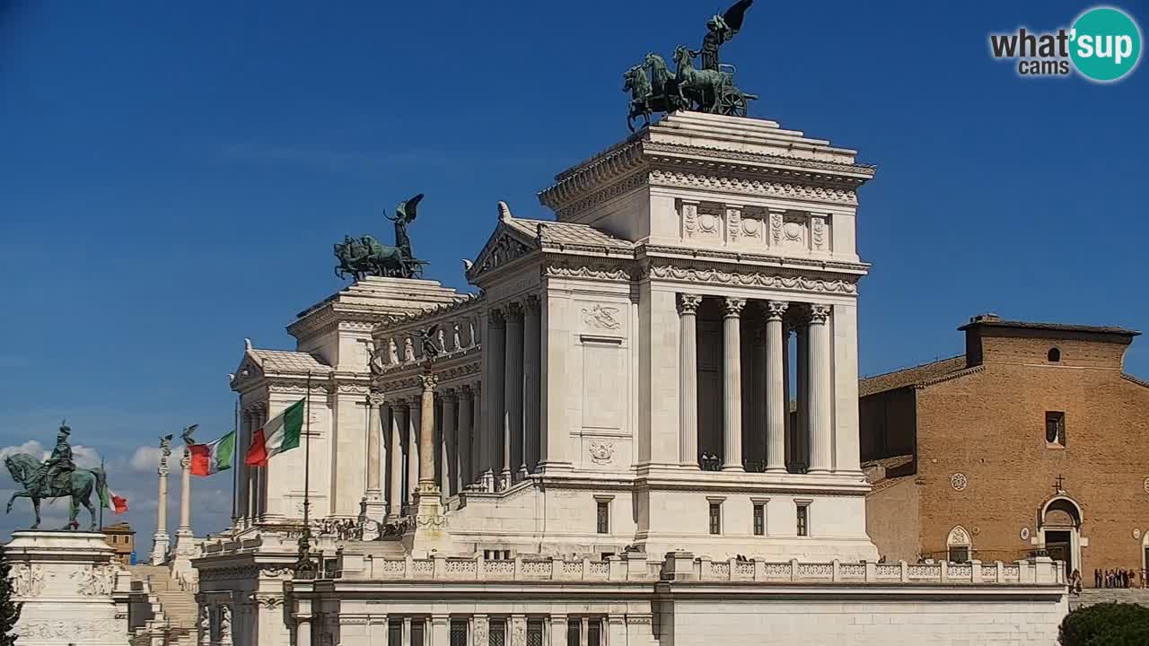 Roma Camera en vivo – Vittoriano webcam – Altare della Patria