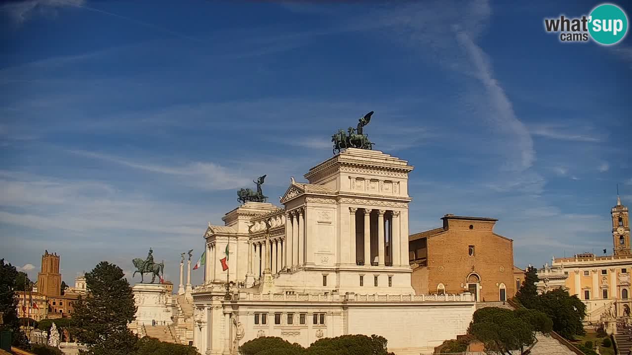 Roma Camera en vivo – Vittoriano webcam – Altare della Patria